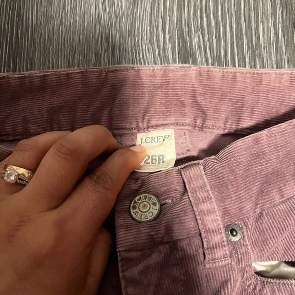 J. Crew Women's Straight Leg Jeans - Mauve - Picture 7 of 8